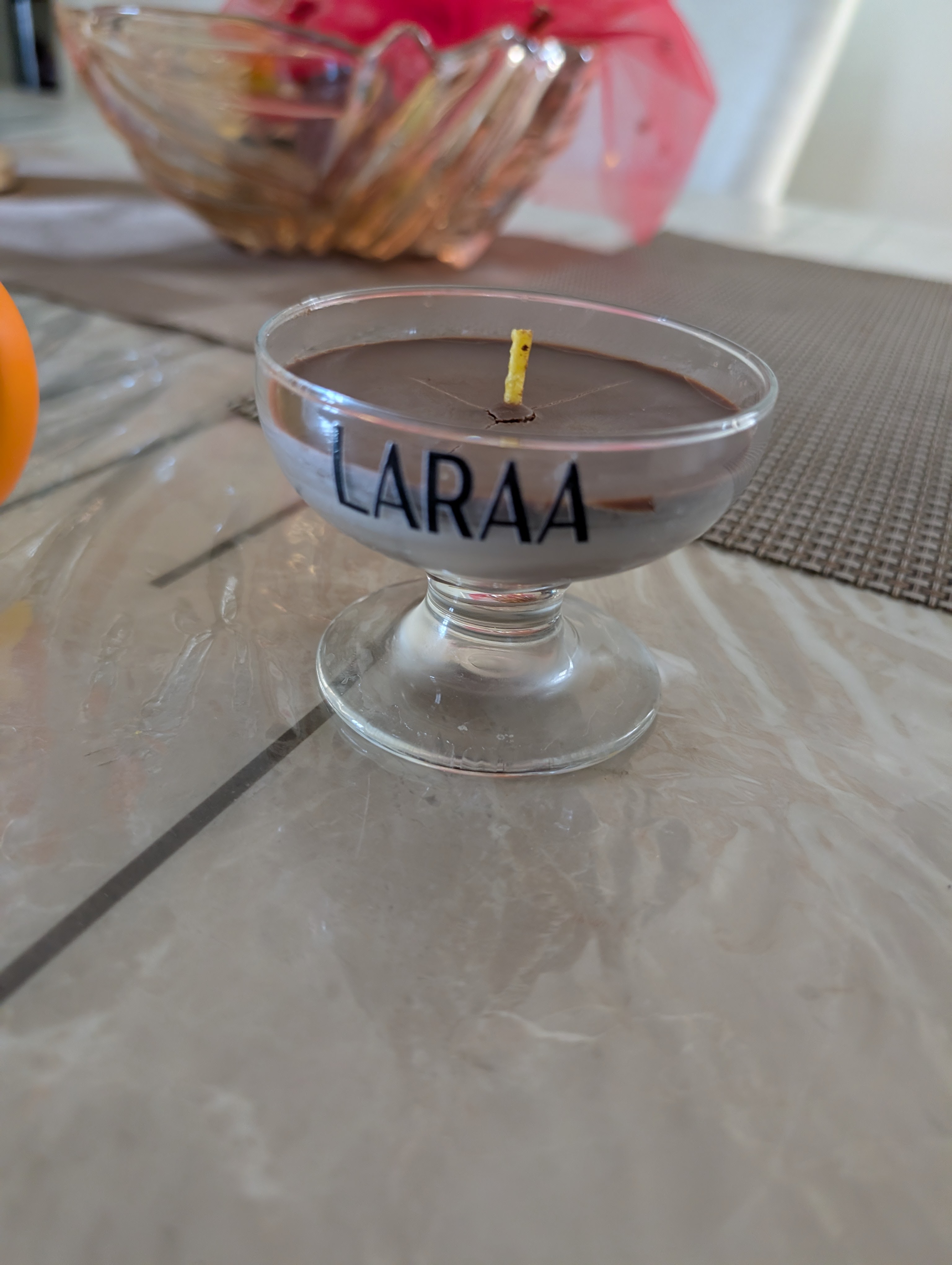 Edible Chocolate Candle